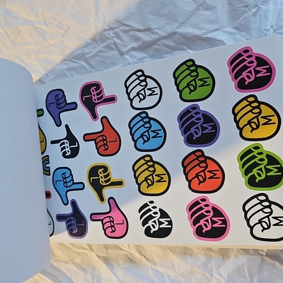 NWT Recollections Sign Language Sticker Pack - Multicolor 479pcs - Picture 6 of 9